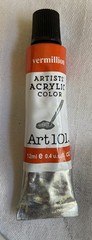 Lot of 47 Art 101 Acrylic/Water/Oil Paint Tubes – Multicolor – .4 oz – Most New