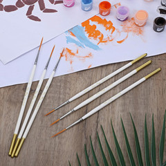 6Pcs Script Liner Brushes for Acrylic Painting Fine Point Liner Paintbrush Fine