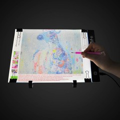 Diamond Art Light Pad LED Dimmable A4 Portable USB Bright Craft Kit