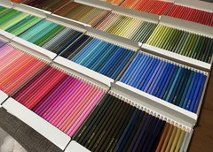 FELISSIMO 500 Colored Pencils Collection Full Color Set Made in KOBE JAPAN, Used