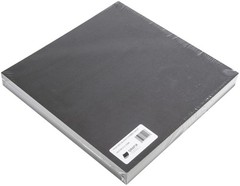 Grafix Medium Weight Chipboard Sheets 12X12 25/Pkg Black