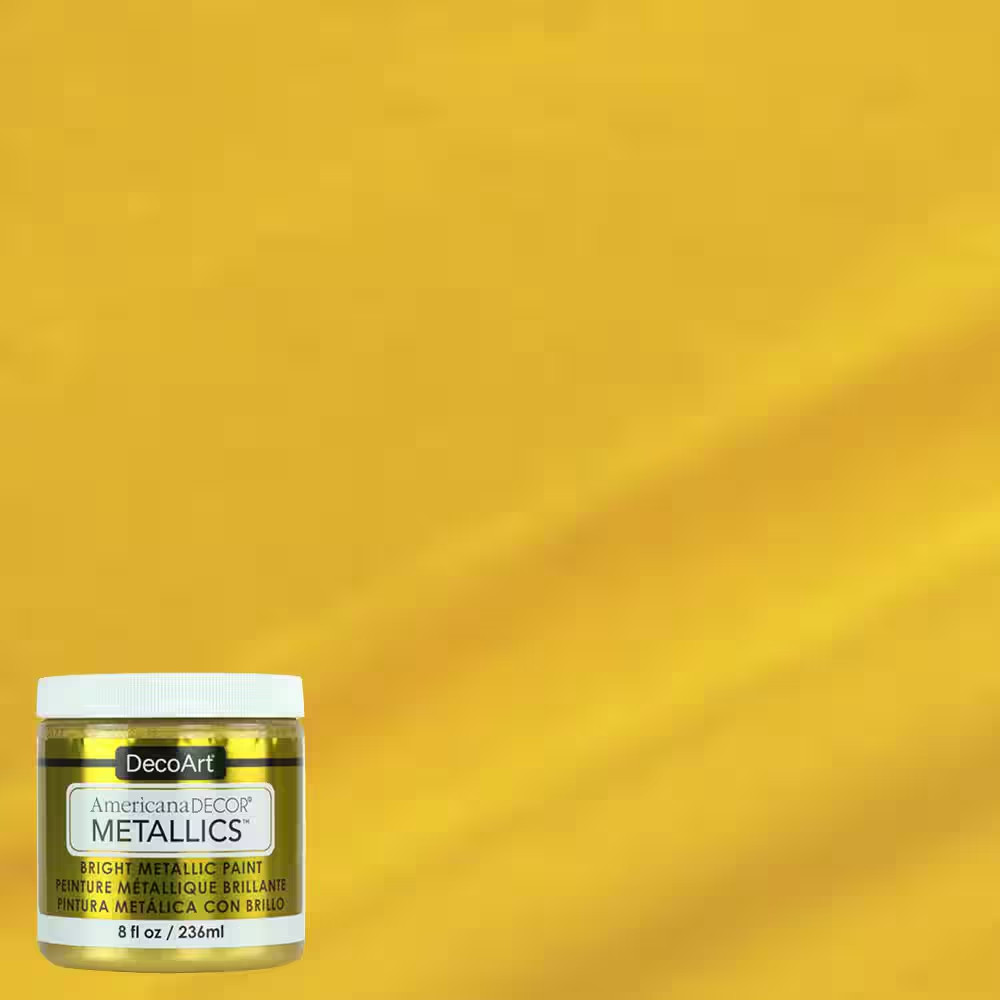 8 Oz. Metallic 24K Gold Paint