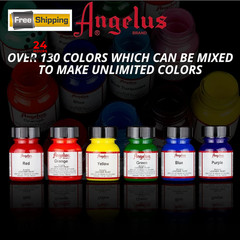 Angelus Acrylic Leather Paint, Dark Brown | 4 Fl Oz (Pack of 1),