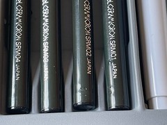 Pentel Drawing Pen Set – Ceramicron 500 – 0.1 0.2 0.3 0.4mm Point Sizes – VTG