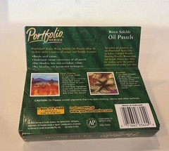 VTG 24 Colour Portfolio Series Artist Oil Pastels Water Soluble Wet & Dry Spain