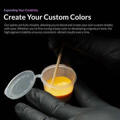 24 AUTO COLORS KALEIDO COLORWORKS PAINT SET FAST SHIPPING {FREE CLEANER+THINNER}