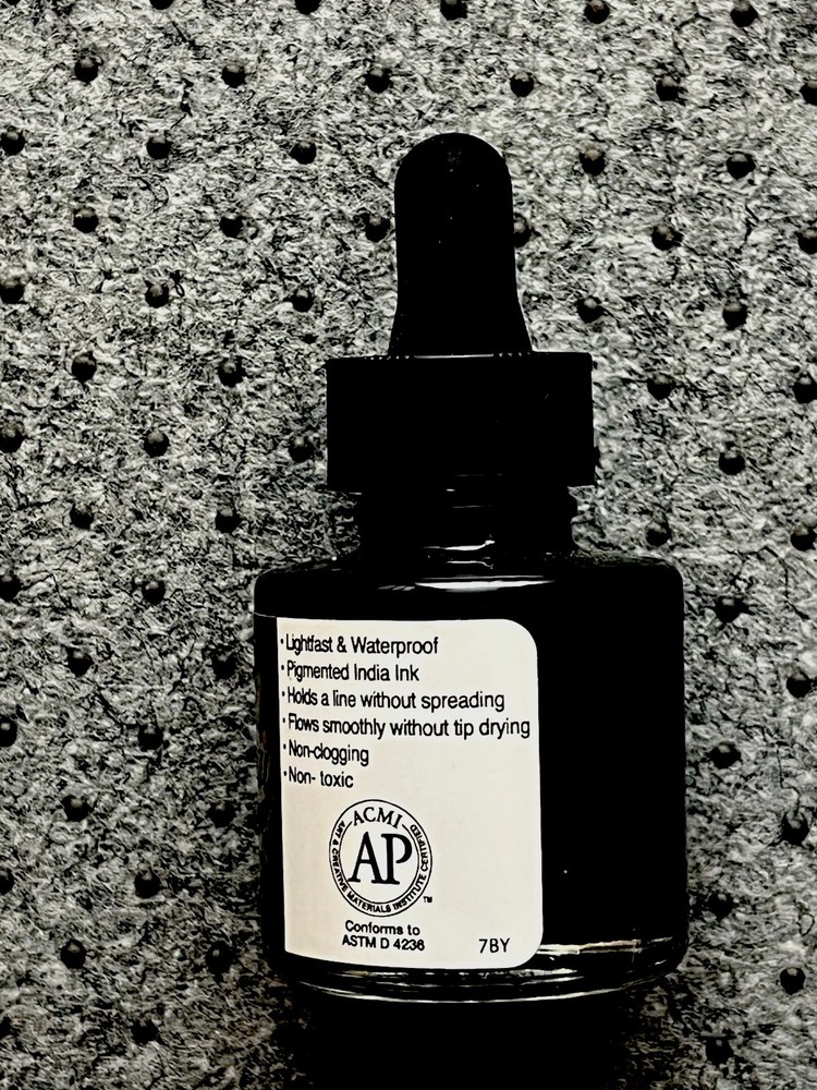 Dr. Ph. Martin’s Bombay Black India Ink 1 oz.