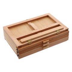 Adjustable Storage Box Easel,Painting Board Stand with Drawers,Storage Box Easel