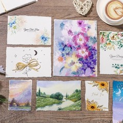 Cotton Watercolor Paper 6×8 Inch 300 GSM Textured Paint Sketch 25 Sheets