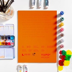Yupo Paper L21-YUP197W912 White Sheets, 9″ x 12″, 10 x ultra-white