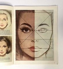 Vintage Faces And Features By Fritz Willis 106 Walter T. Foster Paperback Book