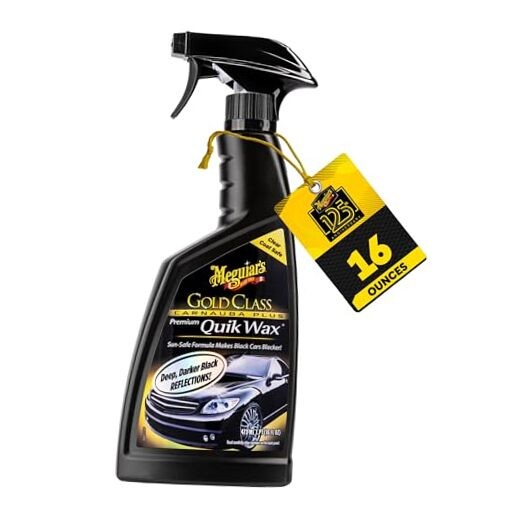 G7716 Gold Class Carnauba Quik Wax, 1 Fl Oz (Pack of 1) 16 Oz Spray Wax