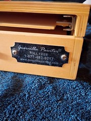 Guerrilla Painter ThumBox Pochade Plein Air Easel Box Beige Wood Used