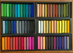Artists Loft Soft Oil Pastels Wood Box Set of 72 Assorted Colors – NEW Sealed