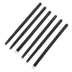 6 Pcs Miniature Paint Brushes Hobby Model Coloring Flat Ink Blending