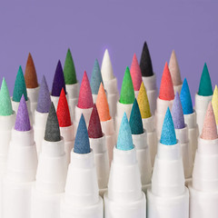Arrtx 30 Colors Acrylic Paint Pens for Rock Painting, Extra Brush Tip, Water for