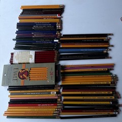 120 Pencils LOT – Artist Drawing Pencil – Eberhard , L&C Hardtmuth, Eagle, Venus