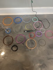 3Doodler Flow 3D Printing Pen Kit Assorted Filament