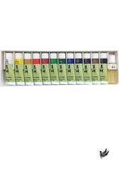 Kissho Japanese Painting Tube Paints 12-Color Set