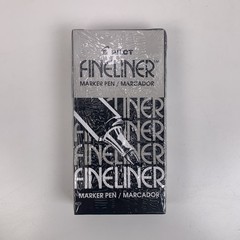 (3 Packs) Pilot Fineliner Black Fine Point Pen Smooth Writing Instrument 36 Pens