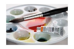 Schmincke – HORADAM® AQUARELL color box, basic assortment, 12 x 5 ml tubes,