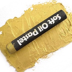Wanshui 5 Pcs Cream Soft Oil Pastels Vibrant and Creamy Colored 5pcs-gold