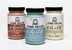 Folkart Home Decor Chalk Rich Black Acrylic Paint 8 Oz Ultra Matte Finish