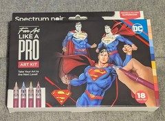 Spectrum Noir – FAN ART LIKE A PRO – SUPERMAN – Art kits