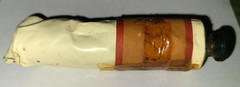 Vtg Winsor & Newton London Oil Colour artist paint tube, Alizarin Crimson Red