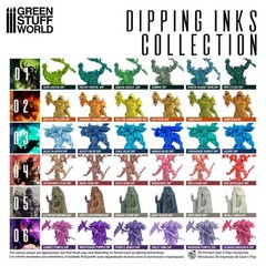 Green Stuff World Paint Set 11694 – Dipping Ink Contrast Paint Collection 02