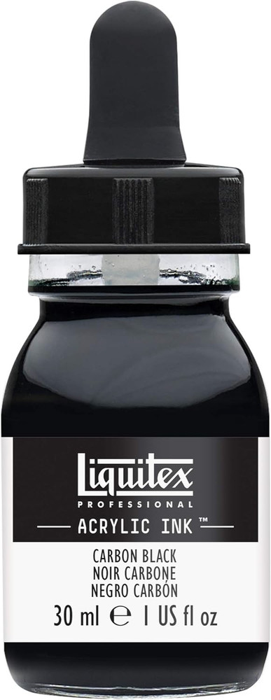 Liquitex Professional Acrylic Ink, 1-Oz (30Ml) Jar, Carbon Black