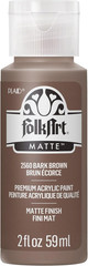 Acrylic Paint in Assorted Colors (2 oz), 2560, Bark Brown
