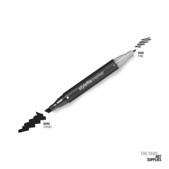 Stylefile Classic Dual-Tip Neutral Grey 12 piece Marker set