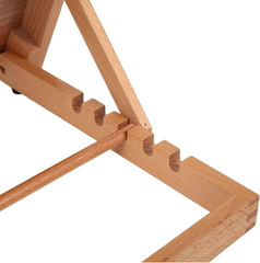5-POSITION WOOD DRAFTING TABLE EASEL DRAWING AND SKETCHING, 16 1/2 INCHES
