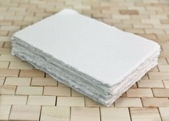 25 pack A4 A5 Antique Vintage Handmade Deckle Edge Paper Custom Stationery
