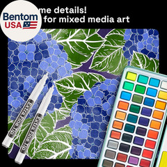 5 White Paint Pen for Glass Marking, Rock Painting, Ceramic, Wood, Tire, Fabric,