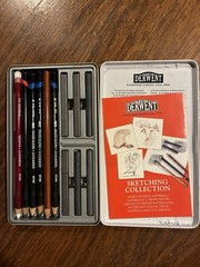 Derwent Sketching Collection Metal Tin 12 Count
