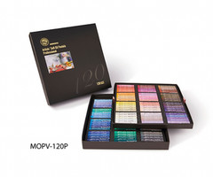 MUNGYO GALLERY ARTISTS SOFT OIL PASTEL MOPV-120P 120 Colors + Tracking