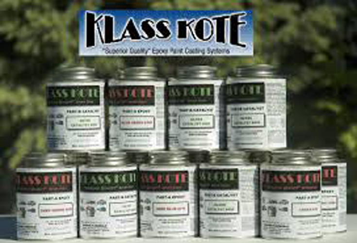 Klass Kote two part Epoxy Paint Part A 8 or 16 ounce class coat