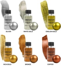 Fast-Drying Liquid Leaf Paint Set: Gold, Silver, Bronze & More (0.68 fl oz Each)