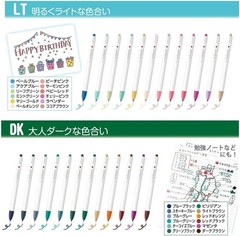Clickart Water-Based Markers, 48-Color Set, Case Included, WYSS22-48C-AZ