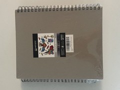 Art supplies and paper bundle