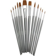 Nuvo NYLON PAINT BRUSHES 12pk – Tonic Studios