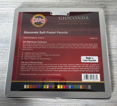Koh-I-Noor Gioconda 24 Soft Pastel Pencils Czech Republic 8828 New & Sealed