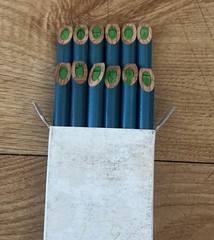RARE 1 Box of 12 KAC912 Apple Green Berol Karisma Aquarelle Watercolour Pencils