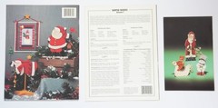 SET OF 9 Vintage Tole Painting Santa Books & Patterns by Margaret Wilburn