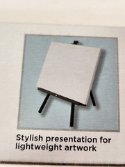Blick Art Easel Tabletop Display Painting A-Frame Up To 22” Canvas Stand FstShp