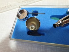 Rare HTF Olympos Japan HP-8C Professional Mini Airbrush Single Action 