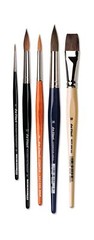 da Vinci Watercolor Series 5240 Deluxe Paint Brush Set, Natural Hair and Synt…