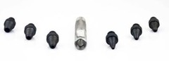 7 Pc Hollow Leather Punch Set (1.5mm,2,2.5,3,4,5mm) & 1 Pc 3.5″ Carbon Steel Ha
